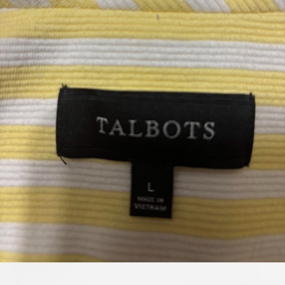 Yellow Striped Women's Nautical Jacket - Picture 4 of 6